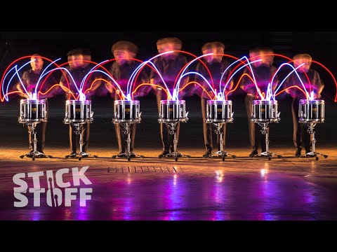 Watch This! | LED Drum Show by STICKSTOFF [Live Performance; Official Video]