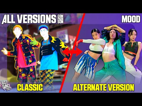 COMPARING MOOD | JUST DANCE COMPARISON [ALL VERSIONS]