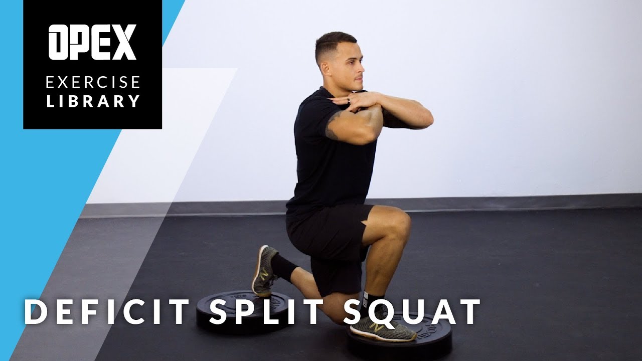 Deficit Split Squat - OPEX Exercise Library