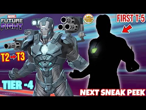 WAR MACHINE T3 RANK UP & FIRST TIER-5 In Marvel Future Fight