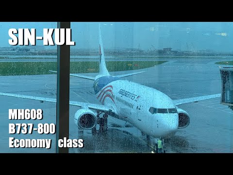 Malaysia Airlines MH608 B737-800 Singapore (SIN) to Kuala Lumpur (KUL) | Trip report