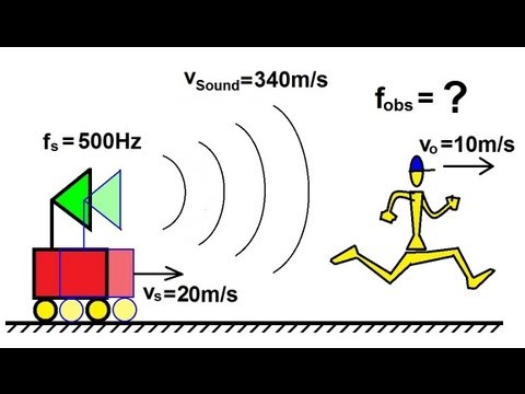 Physics 20  Sound and Sound Waves (21 of 49) Doppler Shift
