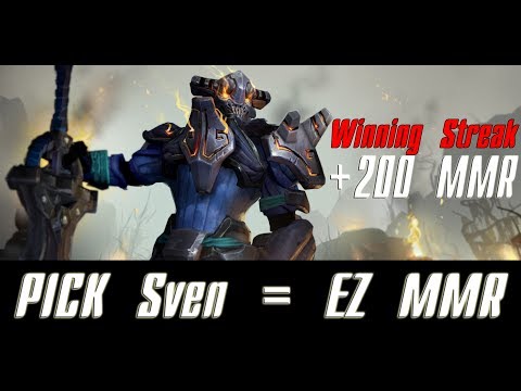 Miracle- [Sven]  Winning Streak + 200MMR in 2 Days