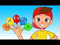 Finger Family Song With Colors Balloons Nick And Poli Cartoons Nursery Rhyme Kids Songs