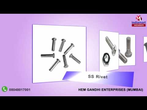 Stainless Steel SS Stud Bolts and Nuts, For Industrial