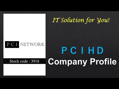 Company Introduction of PCI Holdings,INC.【Stock code:3918】