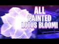 All Painted Lotus Bloom Goal Explosion In Rocket League! (Rocket League Season 10 Update)