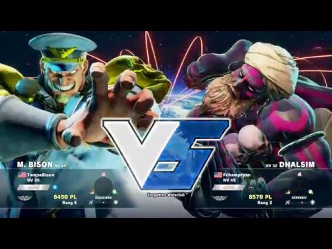 TampaBison ( M.Bison ) VS Fchampryan ( Dhalsim ) HD 1080p - Street Fighter 5