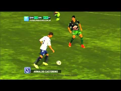 Gol de Castorino. Independiente RM 1 - Sp. Belgrano 0. Fecha 14. Torneo Primera B Nacional. FPT