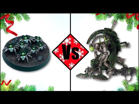 9th - Canoptek Scarabs Vs Tomb Blades - Necrons Countdown to Xmas - Warhammer 40k