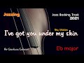 New Jazz Backing Track I'VE GOT YOU UNDER MY SKIN Eb Standards Singer Sax Trumpet Guitar Swing Free