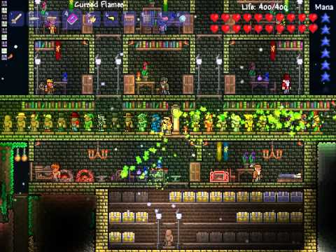 Terraria - Cursed Flames