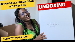 Teddy Blake Luxury Bag review- The Perfect Work Bag for a Consultant 💼. #unboxing  #teddyblake