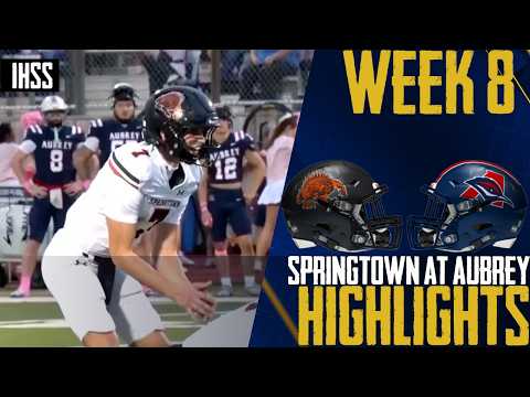 Springtown vs Aubrey: Porcupines Lead 14-0 Before Chaparrals Rally for 21-14 Win