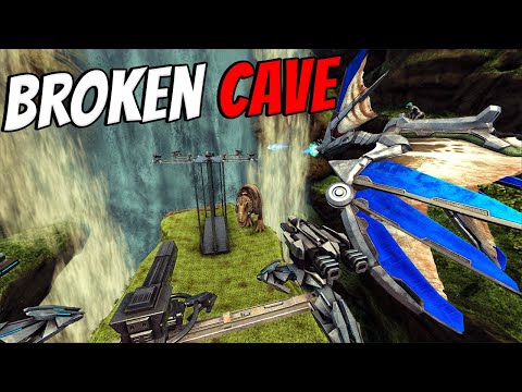 How We RAIDED The Most BROKEN Cave In ARK