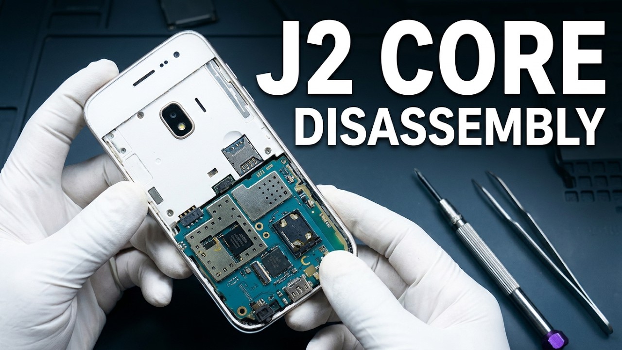 How to disassemble Samsung J2 Core : Step-by-step repair guide