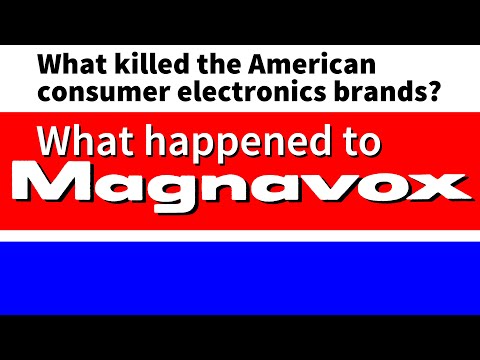 What Killed Consumer Electronics in America? What Happened to Magnavox? General Electric Raytheon