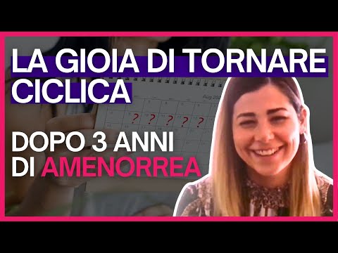 Amenorrea Ipotalamica - Ecco come è riuscita ad uscirne Chiara con il nostro aiuto