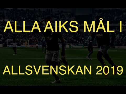 Alla AIK-mål i Allsvenskan 2019
