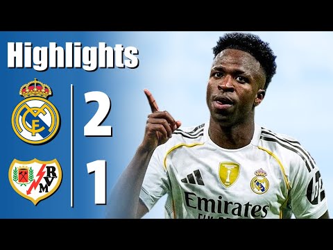 Real Madrid vs Rayo Vallecanol 2-1 - All Goals & Highlights - 2026