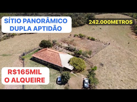 SÍTIO PANORÂMICO DUPLA APTIDÃO PERTO DO ASFALTO EM FIGUEIRA-PR 24,2HA R$1.650.000,00