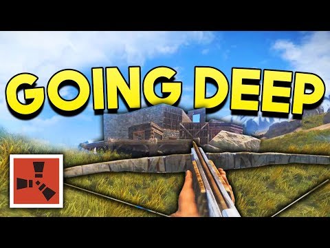 GOING DEEP IN A LABYRINTH! - Rust SOLO Survival #4