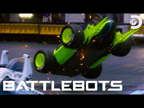 Bots Sent FLYING 🤖💥 | BattleBots | Discovery