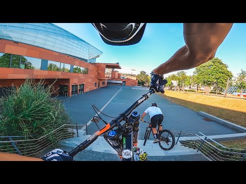 URBAN DOWNHILL MTB Street Tour HOF, GERMANY - Lukas Knopf
