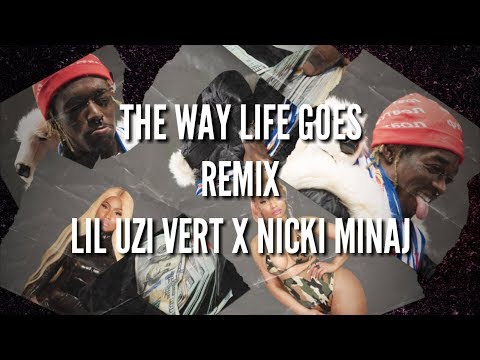 Nicki Minaj &mdash; The Way Life Goes Remix (Lyrics - Verse)