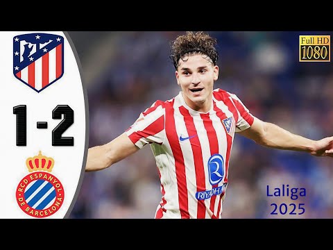 Espanyol 2-1 Atletico Madrid 🔥 | Laliga 2025-26 | Extended Highlights