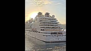 MV Seabourn encore in Ajaccio #cruiseship #seabourncruiseline #ajaccio #travel #corsica