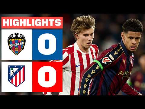 LEVANTE UD 0 - 0 ATLÉTICO DE MADRID | HIGHLIGHTS LALIGA EA SPORTS