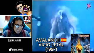 Avalanch - Vicio Letal en vivo Víctor García | Reaccion BalGranate
