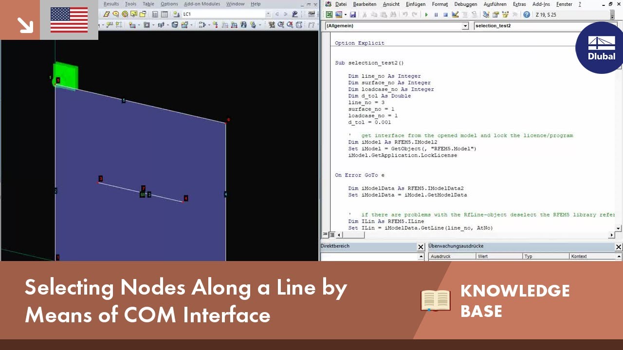 KB 001617 | Selecting Nodes Along Line via COM Interface
