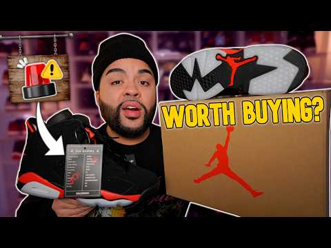 "DO NOT BUY" Jordan 6 Reverse Infrared "Salesman Sample" BEFORE Watching!
