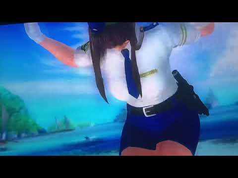Dead Or Alive 5 Private Paradise Police Uniform Hitomi