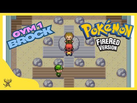 Pokemon FireRed Walkthrough | Gym Leader Brock