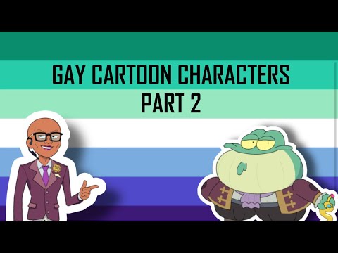 Gay Cartoon Characters Part 2