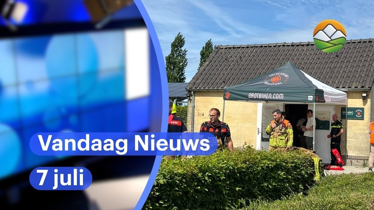 Vandaag Nieuws: Brand in Valkenburgse groeve geblust, oorzaak nog onbekend