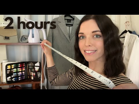 Men's Suit Fitting ASMR🧵 | Tailor Shop, Measuring, Fabric Sounds (2 HOUR Compilation)