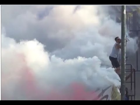Hansa Pyroshow in Aalen 09.09.16 (VfR Aalen - Hansa Rostock 1:1 | 3.Liga)