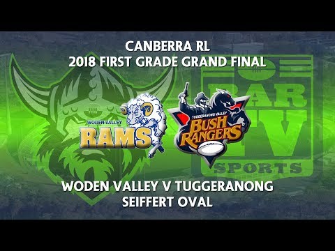 2018 Canberra RL First Grade Grand Final - Woden Valley Rams v Tuggeranong Bushrangers