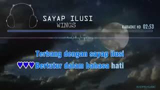 Download lagu Sayap Ilusi - Wings Karaoke Edited mp3