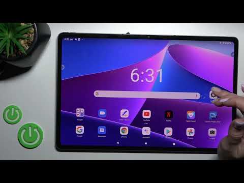 How to Activate Camera Quick Launch with Power Button Double Tap on LENOVO Tab P12 Pro