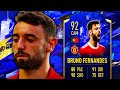 BRUNO!! 🔥 92 TOTY HONOURABLE MENTIONS BRUNO FERNANDES PLAYER REVIEW - FIFA 22 ULTIMATE TEAM