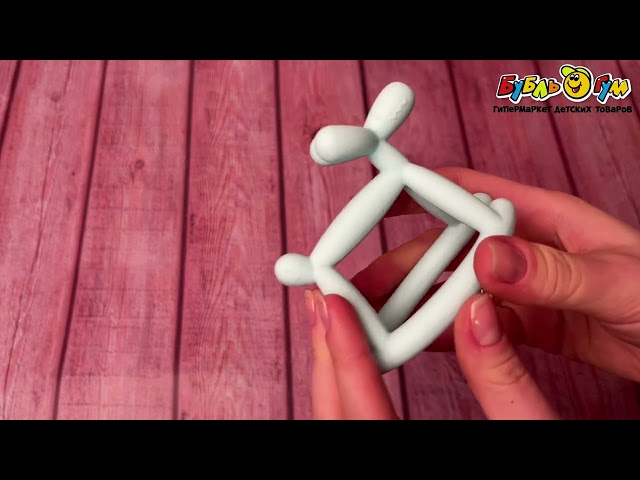 Прорезыватель Buburu Baby Лошадка голубой - видео