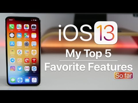 iOS 13 - My Top 5 Features so far