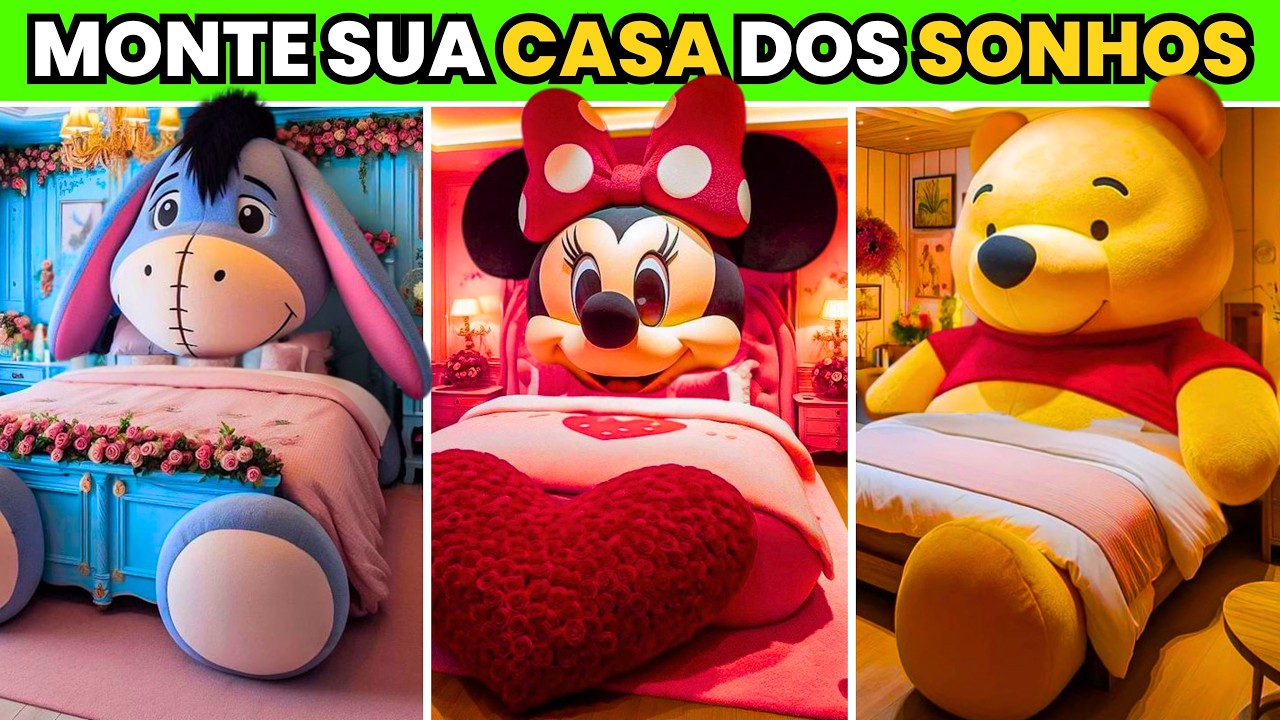 💜 Qual Você Prefere? 💛 | Monte sua Casa dos Sonhos 🏡 | Detona Quiz