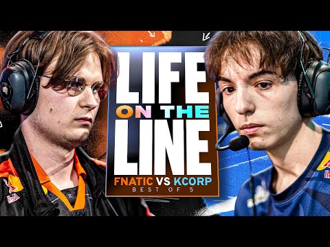LIFE IS ON THE LINE - KC VS FNC - LEC SPRING PLAYOFFS 2025