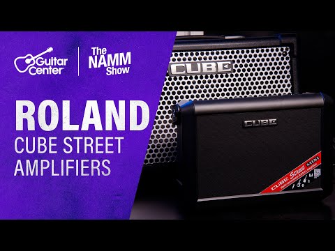 NEW Roland CUBE Street Mini Guitar Amplifiers Overview | NAMM 2026
